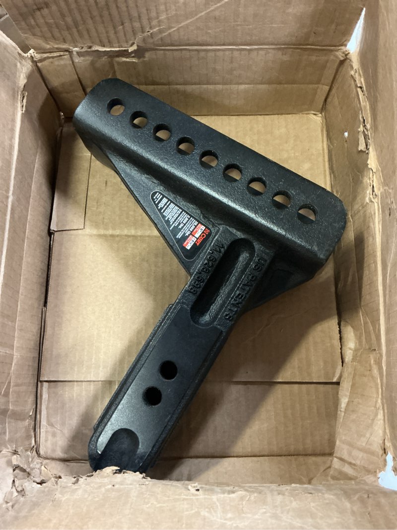 Condition photo showing Good Condition for CURT 45908 Adjustable Pintle Hitch Combination, 2-1/2-Inch Receiver, 6-Inch Drop, 2-5/16-Inch Ball, 20,000 lbs, CARBIDE BLACK POWDER COAT