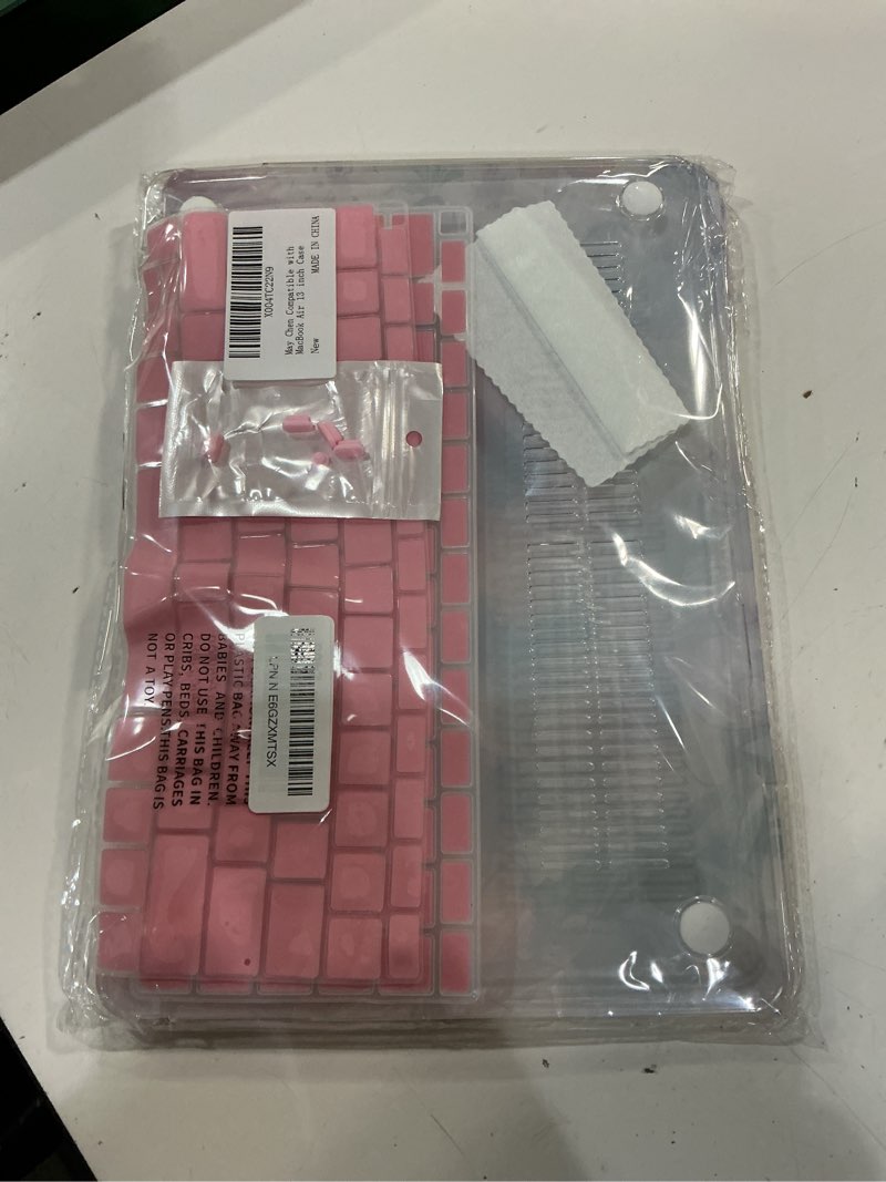 Condition photo showing Good Condition for may chen compatible with macbook air 13 inch case 2022 2021, 2020-2018 release model: m1 a2337 a2179 a1932, plastic hard shell case cover for mabook air 13 inch with retina dispaly, abstract florals