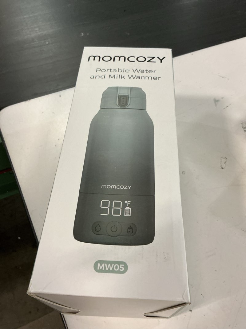 Condition photo showing New/Like New for momcozy portable milk warmer for travel – dual heating modes for breast milk & water, portable bottle warmer with fast heating & long battery life, 17 ounces large capacity to meet your all-day needs