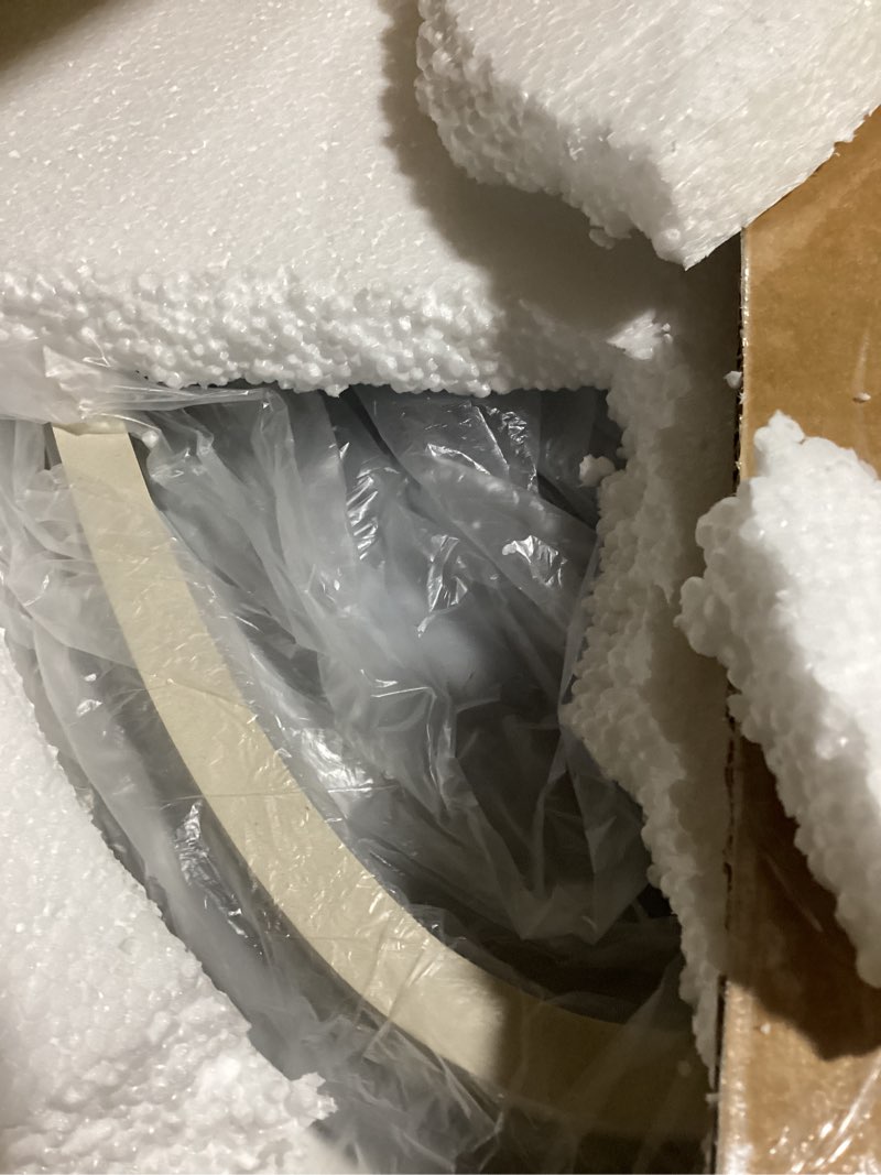 Condition photo showing Good Condition for Led Mirror for Bathroom, 24"x 32" Bathroom Vanity Mirror with Lights, Human Body Sensing, Anti-Fog, 3 Colors and Dimmable, Backlit Light Up Bathroom Mirror Wall Mounted. 32"L x 24"W