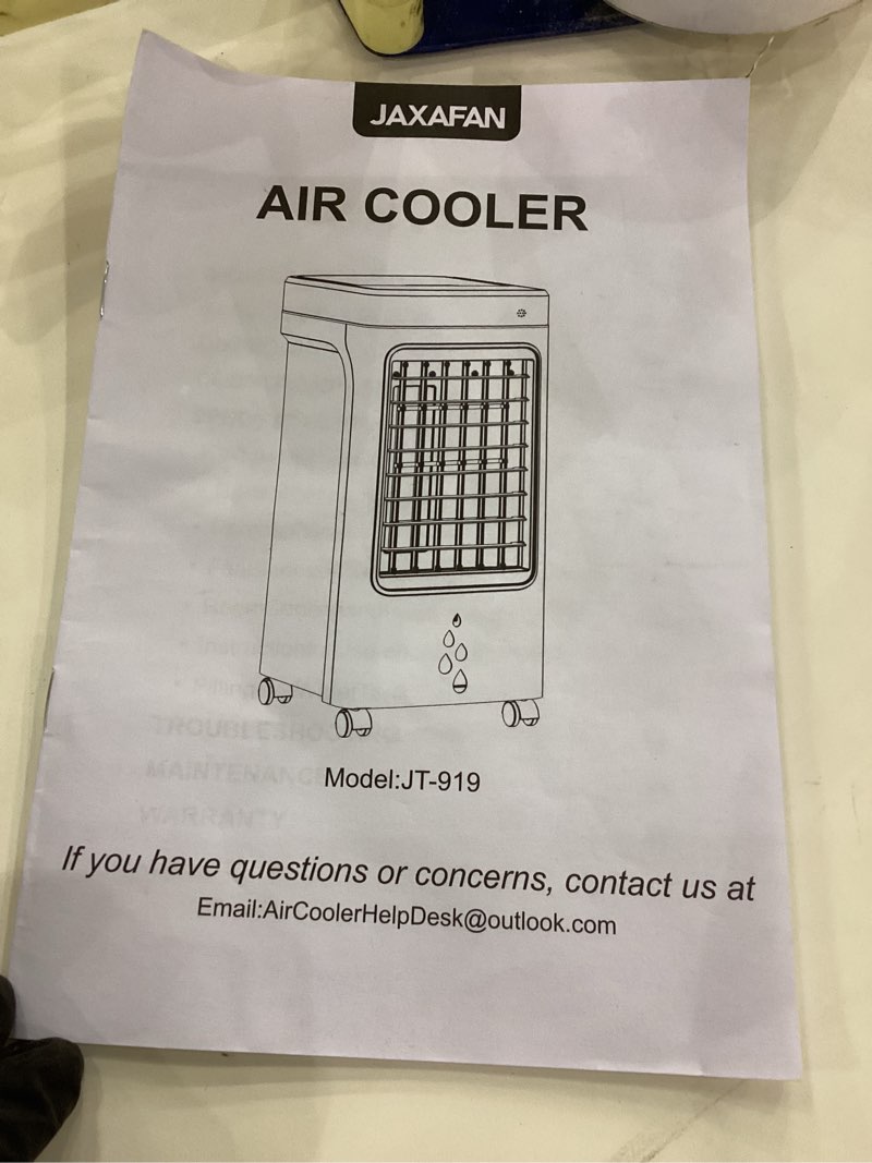 Windowless Air Conditioners Portable, 3-IN-1 Evaporative Air Cooler w/3 Modes, 3 Speeds, 7H Timer fo