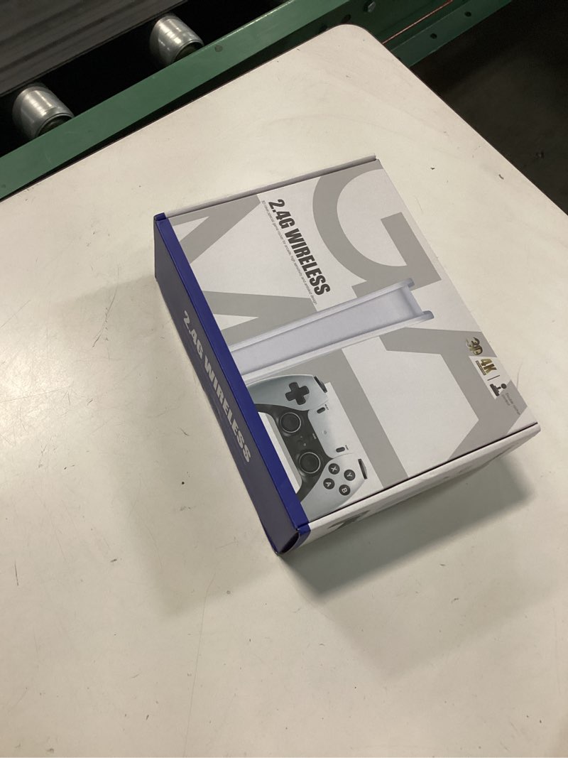 Condition photo showing New/Like New for 2026 new retro gaming console, retro gaming stick with 20,000+ classic game and 23 game emulators, plug & play 4k hdmi output game console stick with dual 2.4g controllers (64gb) for christmas gifts (white)