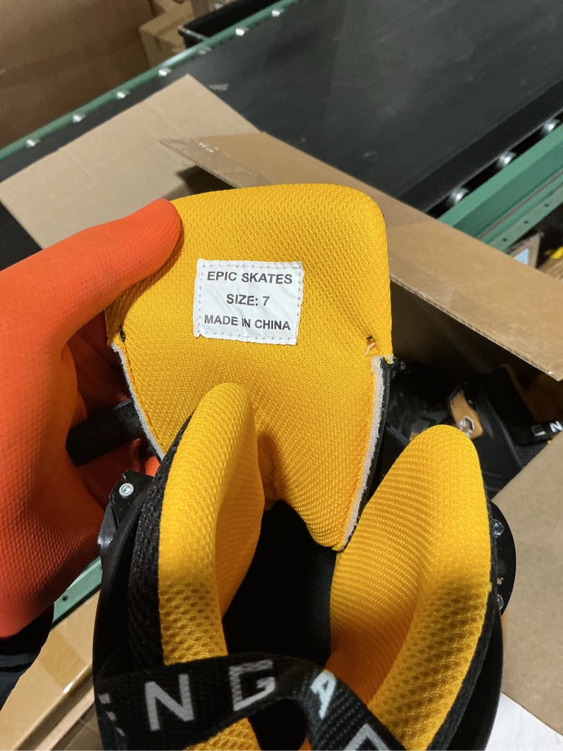 Condition photo showing Good Condition for epic skates 125mm engage 3-wheel inline speed skates