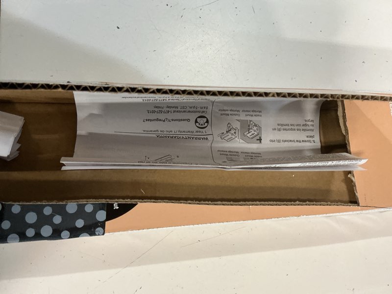 Condition photo showing New/Like New for 1 in  vinyl cordless mini blind 35 in x 64 in