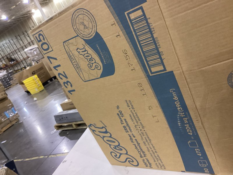 Condition photo showing Good Condition for Scott Professional Essential 100% Recycled Fiber Bulk Toilet Paper for Business  White  KCC13217