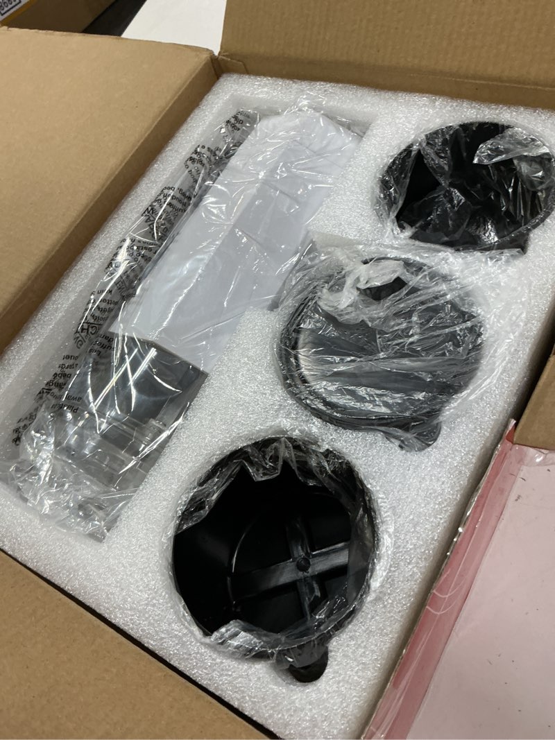 Condition photo showing New/Like New for shave ice attachment for kitchenaid stand mixer, snow cone shaved ice machine, with coarse and fine blades, 8 ice molds white