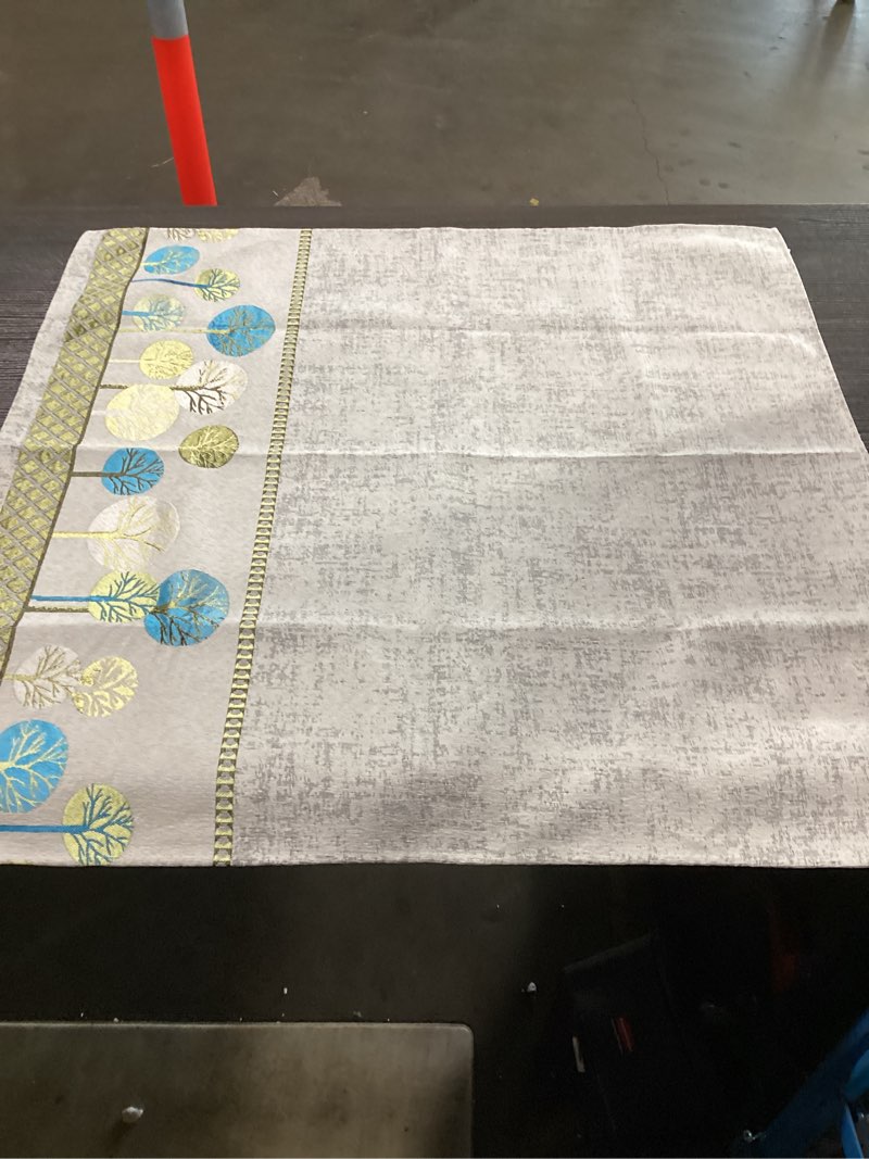 Condition photo showing Good Condition for chenille boho jacquard couch cover, washable sectional sofa covers for 3 cushion couch sofa l sharped sofa, non slip furniture protector slipcover (1 pcs 36"x36" white) 1pc/36"x36"/arm/backrest cover beige