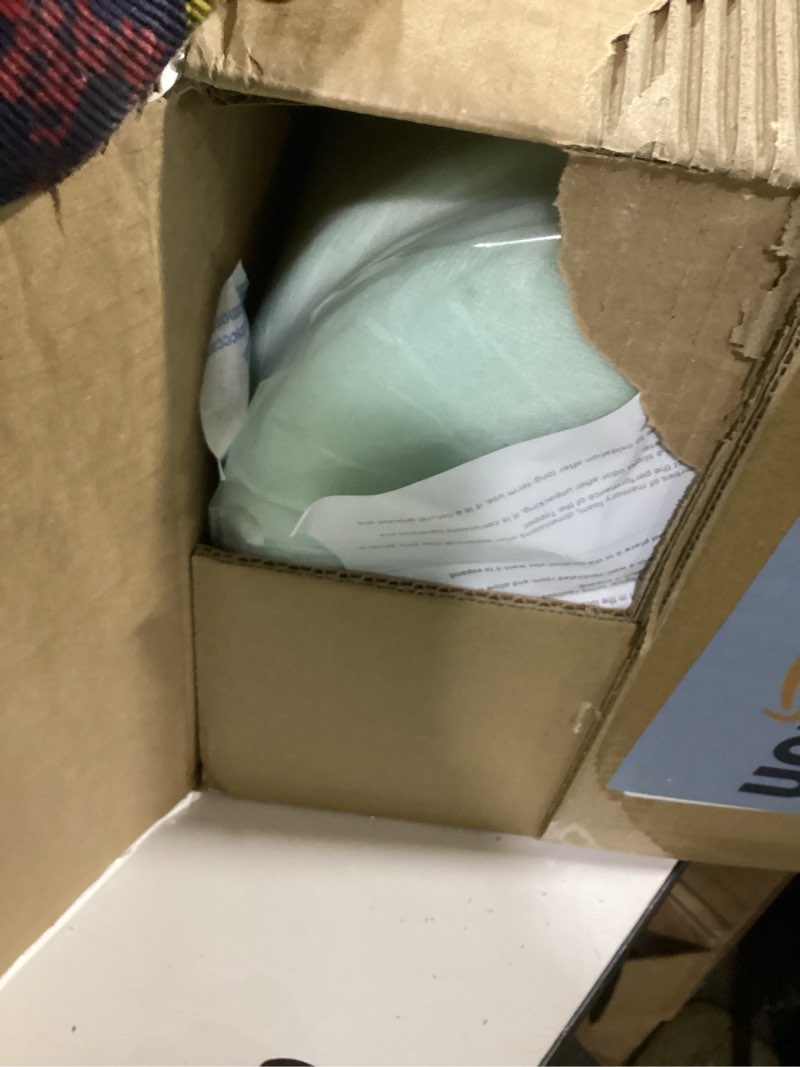 Condition photo showing New/Like New for sweetcrispy mattress topper full, 3 inch thick memory foam gel infused cooling toppers pad for full size bed, sleeper sofa, rv, camper, certipur us certified, ventilated and breathable, blue