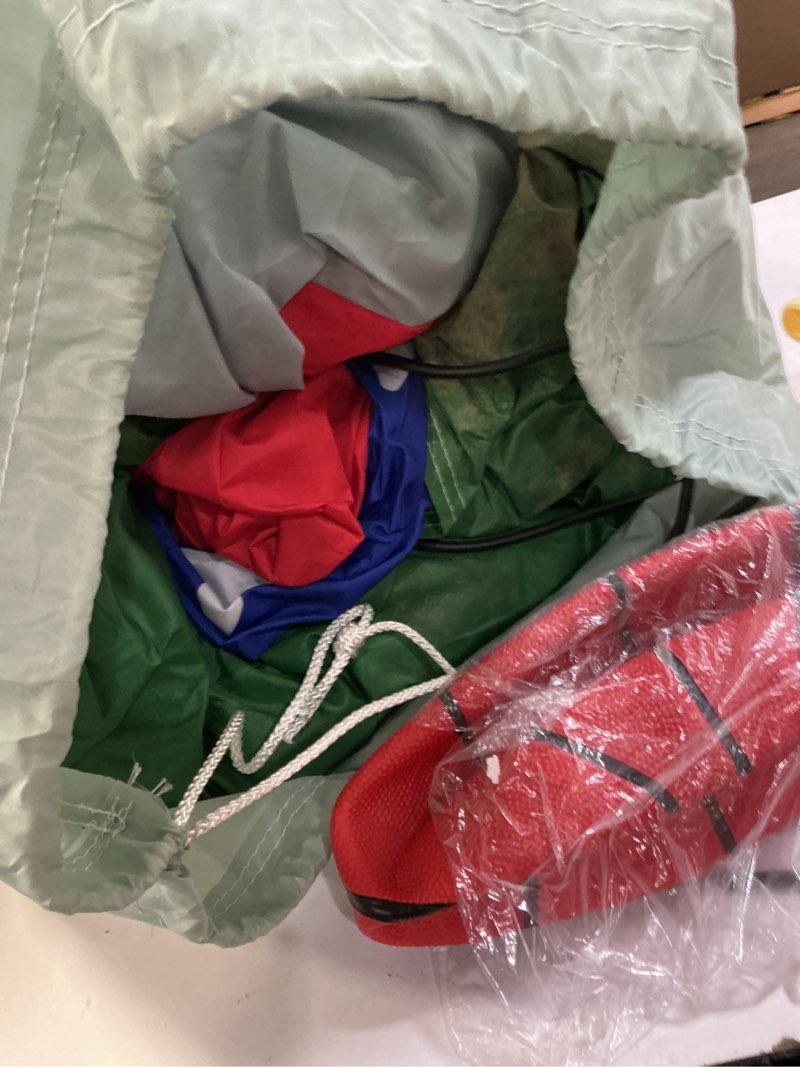 Condition photo showing As Is for inflatable bounce house ( similar