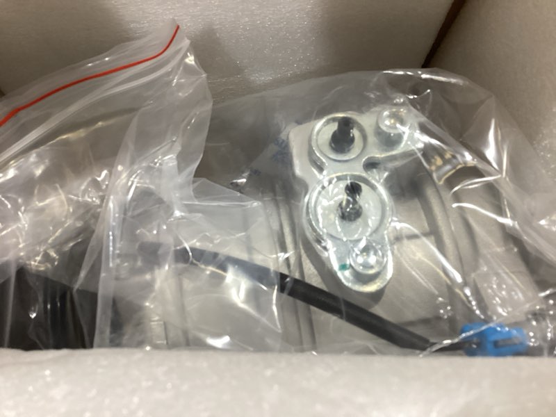 Condition photo showing Good Condition for ac compressor compatible with 2000-2013 chevy silverado suburban 1500 2500 tahoe gmc yukon xl 1500 2500 5.3l 4.8l 2 mounting holes replaces co 29002c
