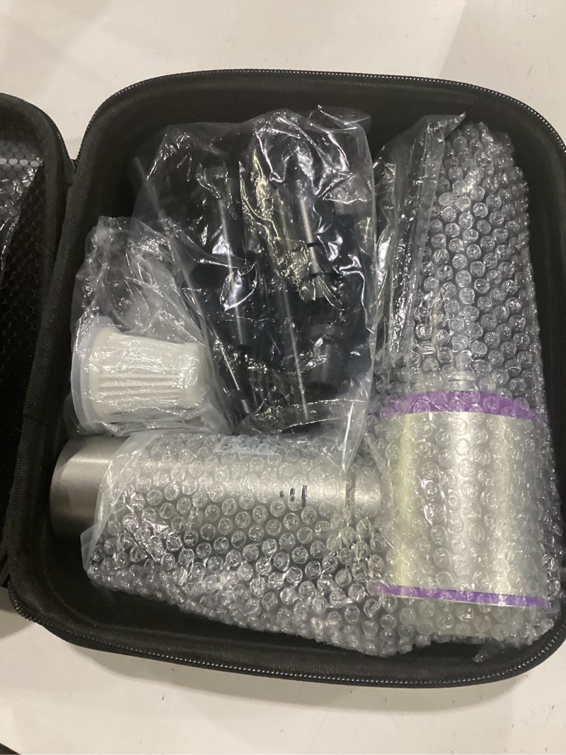 Condition photo showing New/Like New for vacuum/air duster 80,000rpm super power mini car vacuum cleaner 4-in-1 air blower gun air duster & air blower & pump hand electric air duster handheld dust blower blower cordless (purple)