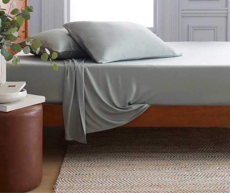 quince bamboo sheet set king size eucalyptus