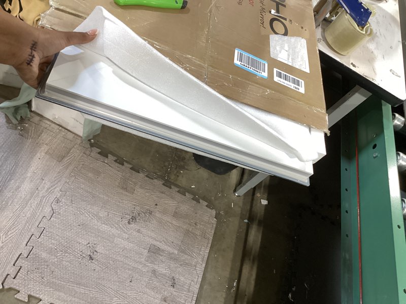 Condition photo showing Good Condition for amorho led bathroom mirror, 20" x28" with front light and backlit, stepless dimmable wall mount mirrors, anti-fog, shatter-proof, memory, 3 colors lihgting, led vanity mirror(horizontal/vertical) 28"l x 20"w front and backlit