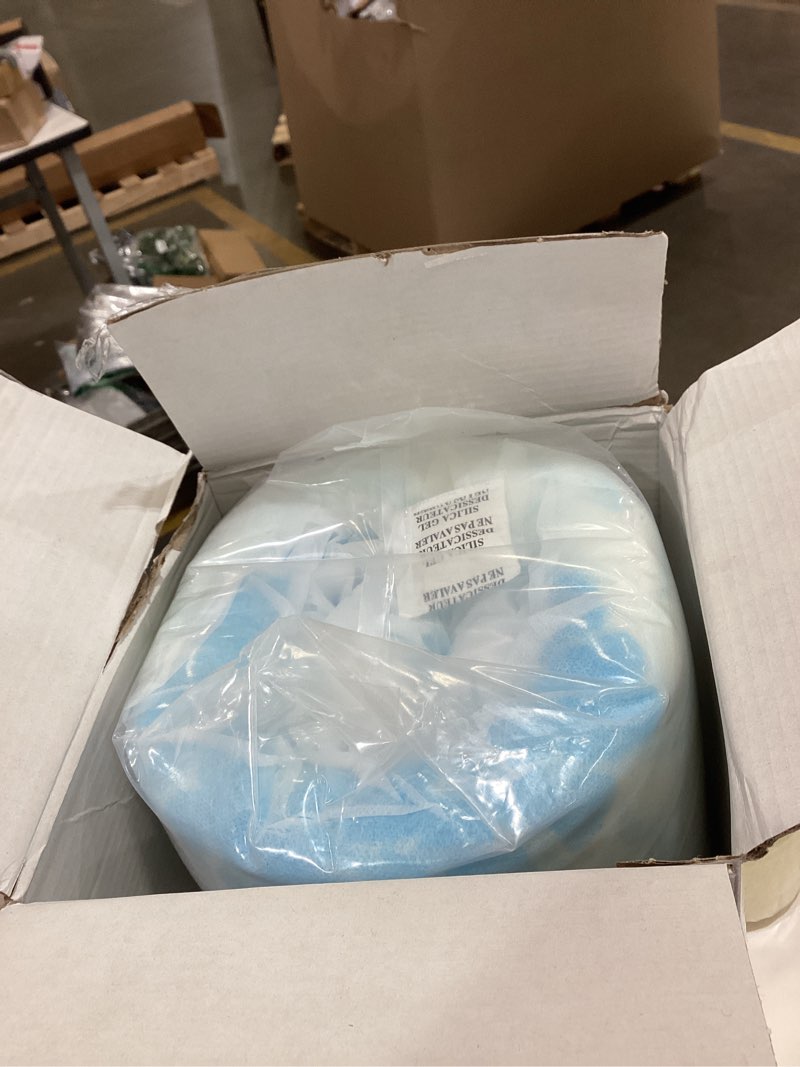 Condition photo showing New/Like New for SINWEEK 2 Inch Mattress Topper 5-Zone Memory Foam Mattress Topper Pressure Relief Soft Mattress Pad, CertiPUR-US Certified, Twin Size Blue Twin 2 Inch-Blue