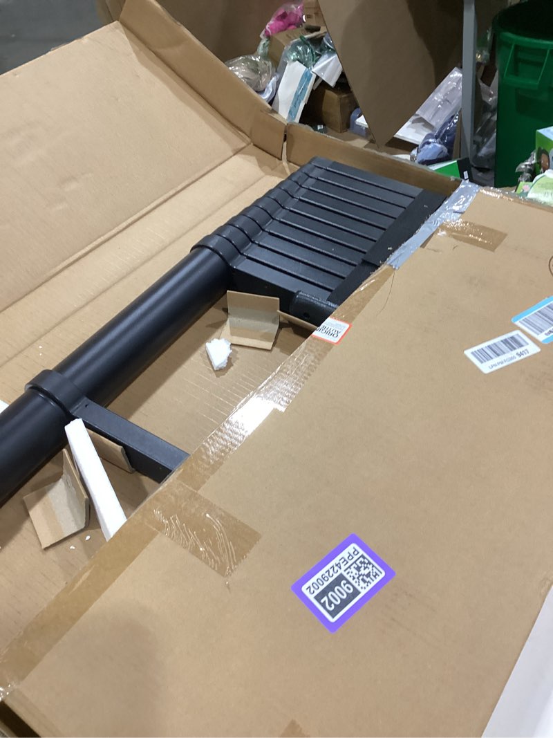Condition photo showing Good Condition for Telescopic Ladder, 10.5FT RIKADE Aluminum Telescoping Ladder with Non-Slip Feet and Stable Hook, Portable Extension Ladder for Household and Outdoor Working, 330lb Capacity Black 10.5 FT