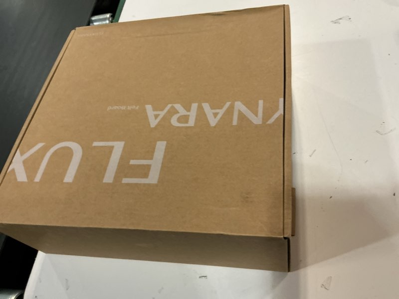 Condition photo showing New/Like New for Fluxynara Large Felt Bulletin Board 48" x 36" Cork Board Alternative-12 Pack with 70 Safe Removable Adhesive Tabs, Cork Boards for Walls Cork Board for Home Office Classroom Pin Board-Kelly Green Kelly Green 4-Compartment 12-Pack