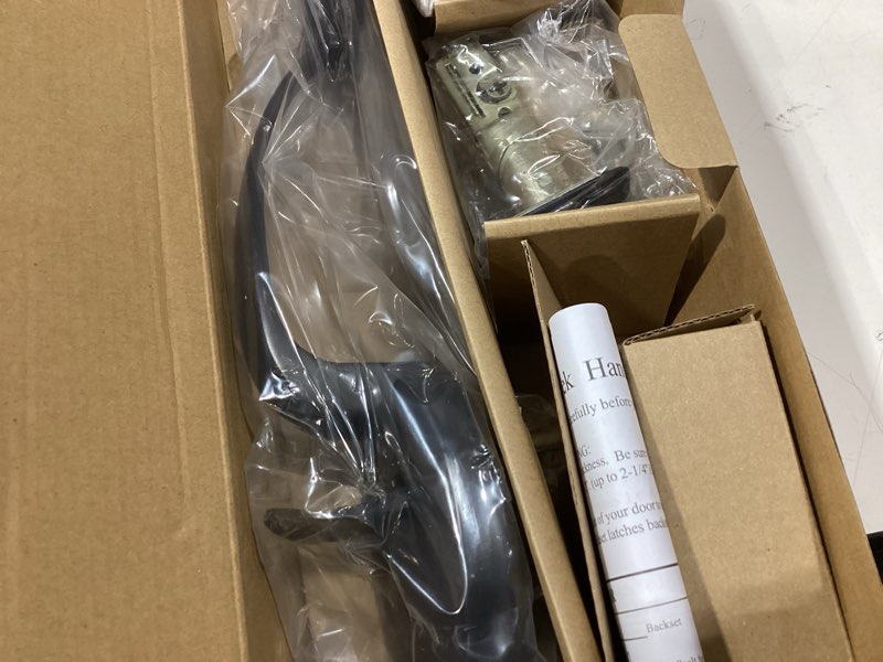 Condition photo showing New/Like New for Colonial Front Door Entry Set Finish: Tuscan Bronze