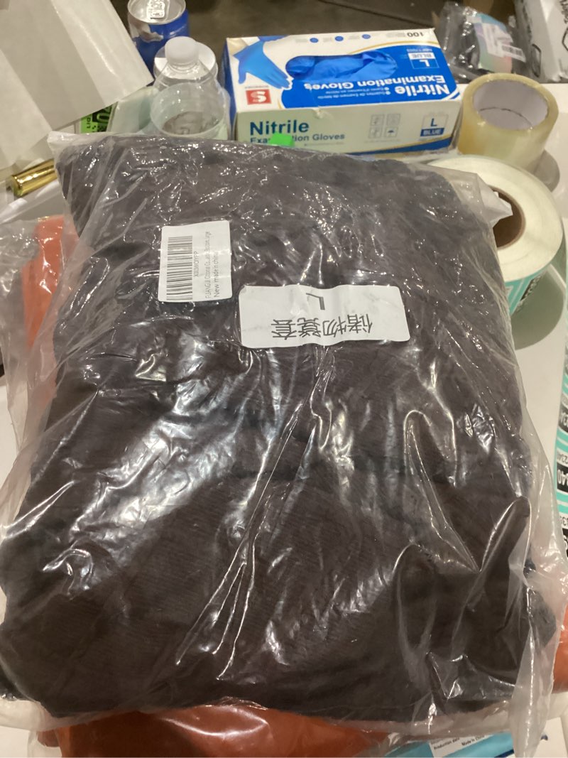 Condition photo showing Good Condition for FUANGUI Ottoman Cover Stretch Storage Ottoman Bench Slipcover Printed Folding Storage Bench Ottoman Cover Footrest Stool Slipcover Footstool Protector Cover with Elastic Bottom, Large 06 Large