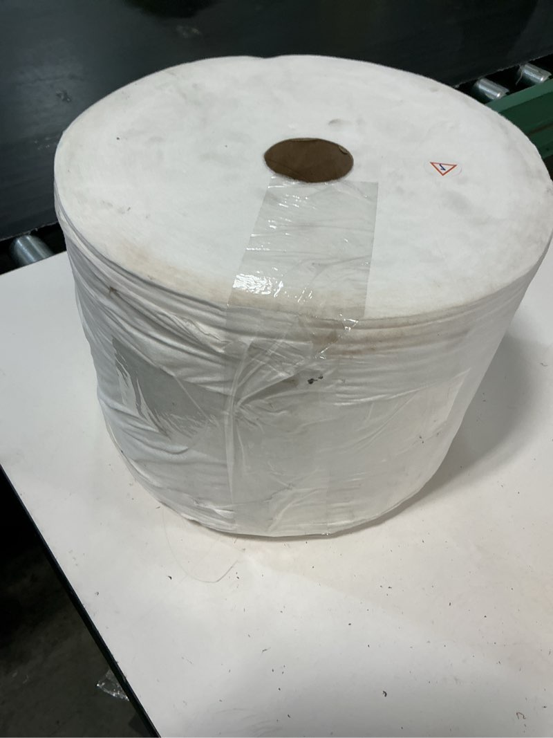 Condition photo showing As Is for bath tissue two-ply