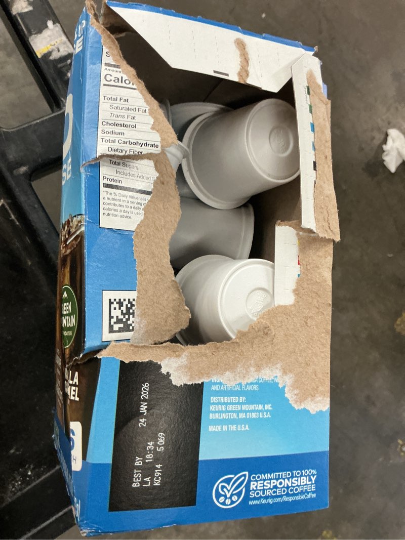 Condition photo showing As Is for (best by 01-26)keurig, iced coffeehouse variety pack medium roast k-cup coffee pods, 24 count