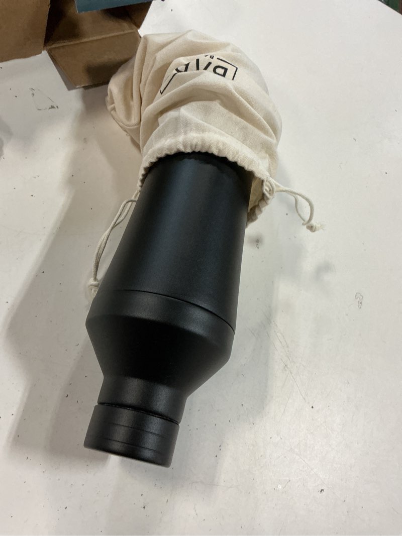 Condition photo showing Good Condition for BARE BARREL Insulated Cocktail Shaker Set | Double Wall Stainless Steel | Martini Shaker for Home Bar Bartending | Built-in Drink Measure System & Strainer, Travel Bag, Recipes | Gift Set (Matt Black) Matte Black