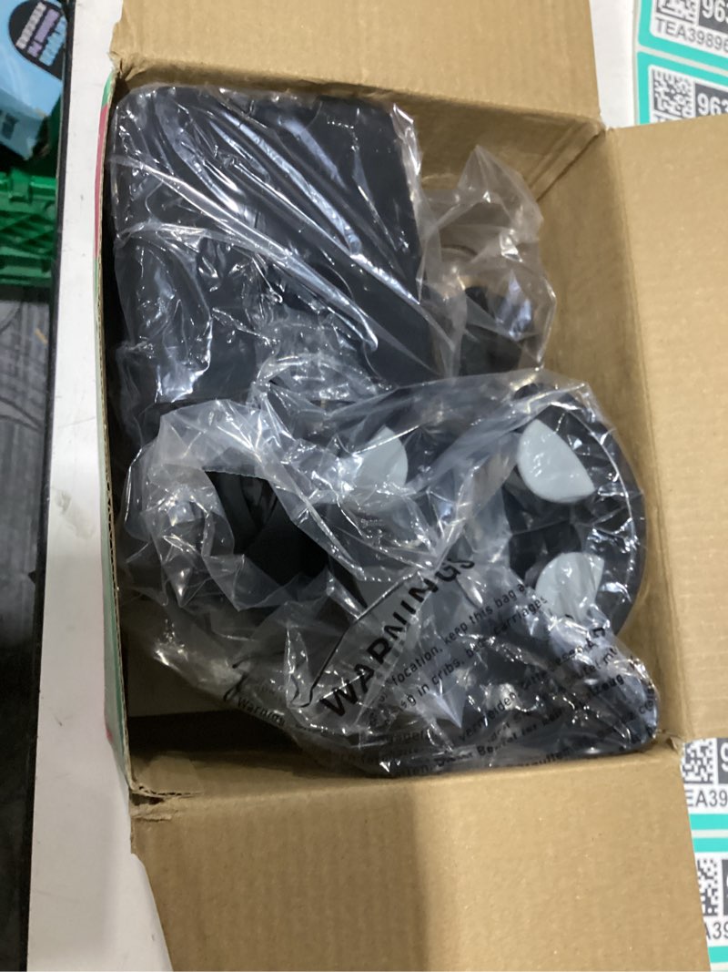 Condition photo showing As Is for guiseapue 2 packs cup holder for walker: stroller cup holder attachment with phone holder, wheelchair/stroller accessories for uppababy, nuna, doona, bike, scooter, baby travel essential black-2
