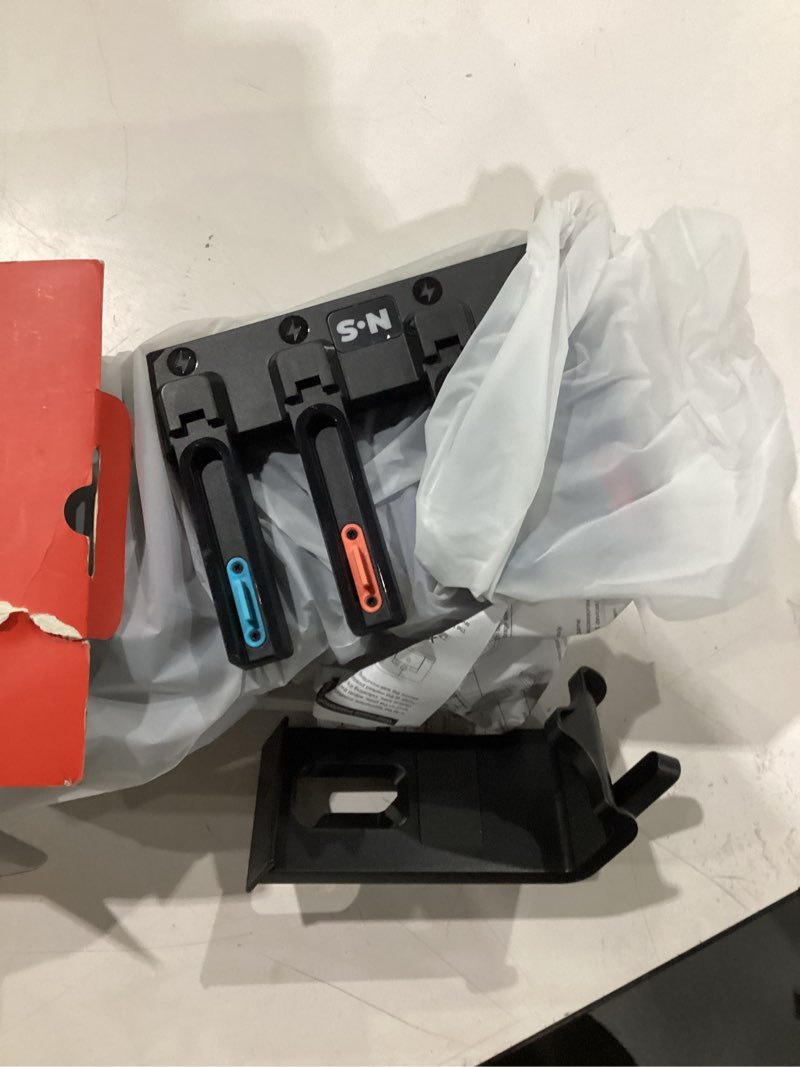 Condition photo showing Good Condition for [switch 2/1/oled compatible] rgb switch 2 (2025) wall mount kit for joycon charger, switch2 controller organizer accessories with 15 light modes, 2 usb ports, 10 card slots, ns2 store stand behind tv black with charger for nintendo switch 2/1