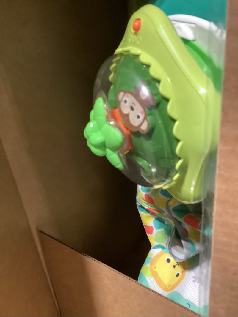 Condition photo showing Good Condition for bright starts wanderlights 2 ways to play baby walker, 10+ melodies & sounds, light up spinning toy, ages 6 months+