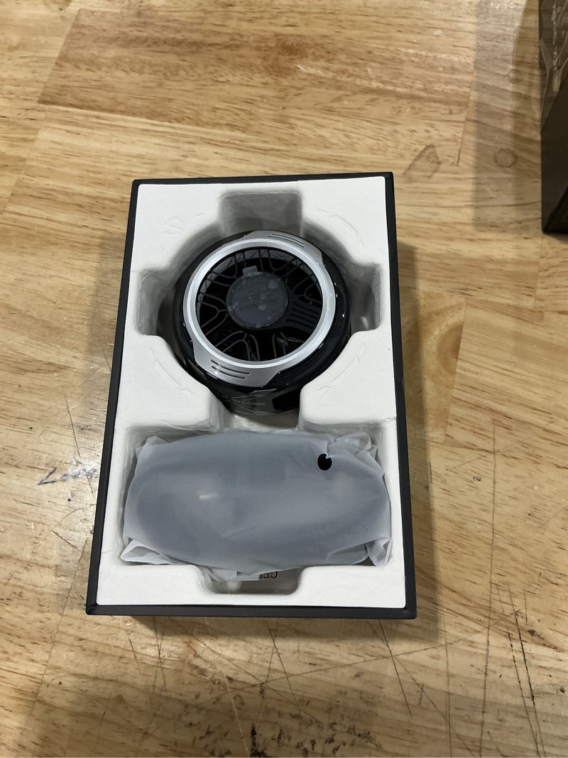 Condition photo showing Good Condition for black shark magnetic phone cooler 6 pro – smart display, magnetic ring plate, addressable rgb leds, app-controlled cooling fan for iphone magsafe, android & ipad – gaming, streaming & photography