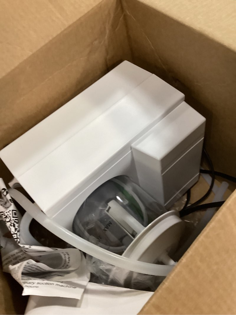 Condition photo showing As Is for portable veterinary suction machine | home use with 1000ml capacity 110v