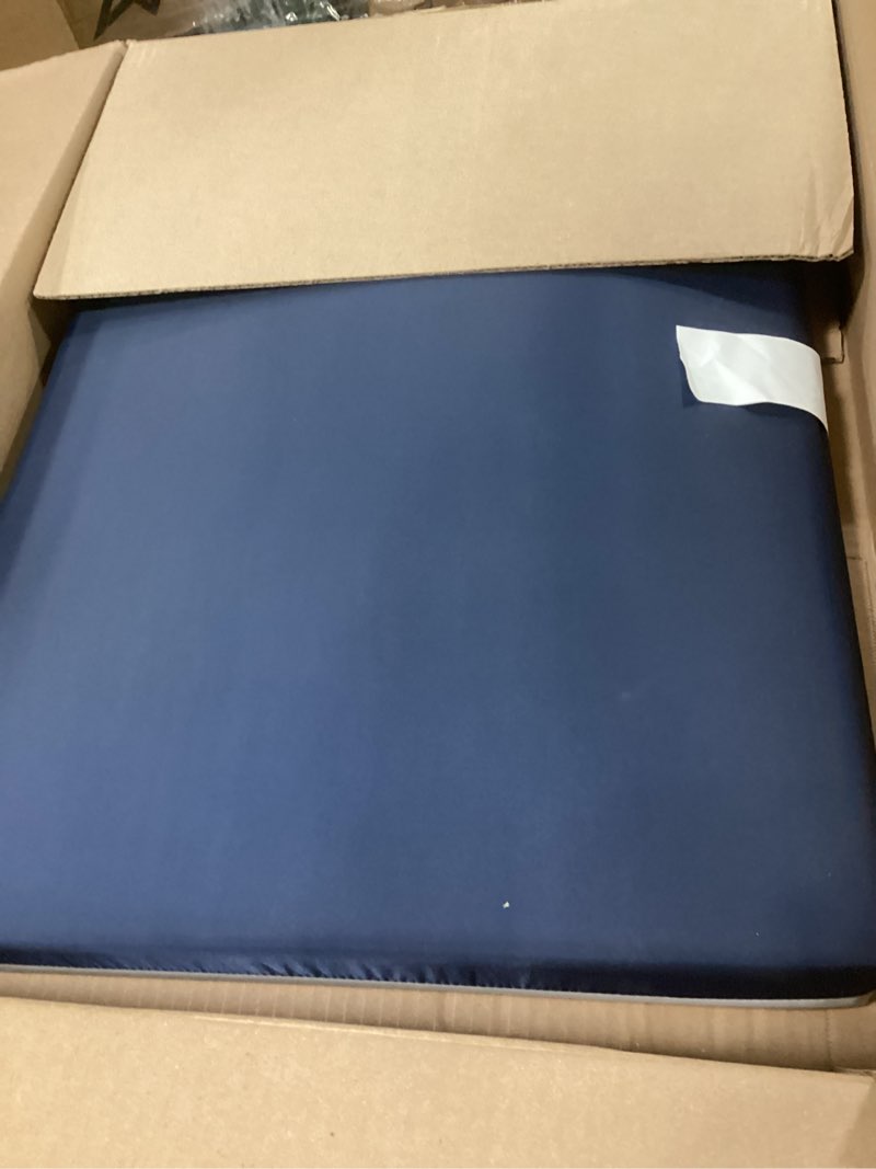 Condition photo showing Good Condition for Medline Gel Foam Pressure Redistribution Wheelchair Cushion, 24" x 18" x 2" - Comfort & Support with Easy-to-Clean Cover