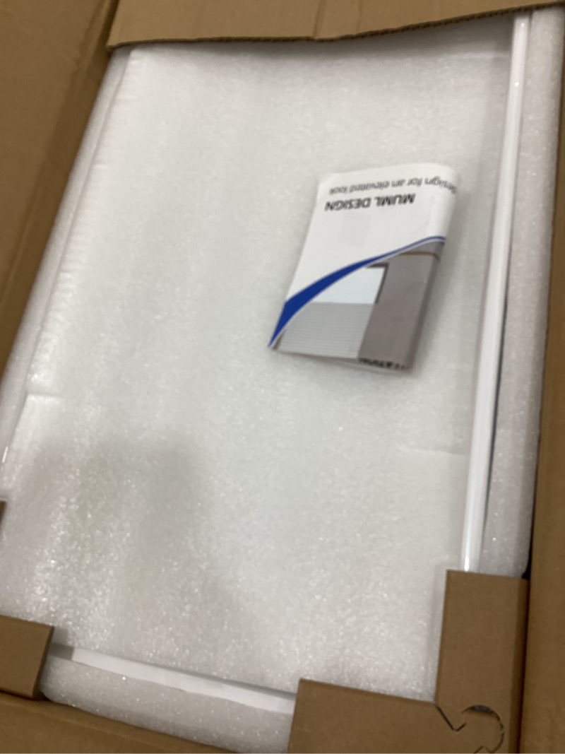 Condition photo showing New/Like New for Shower Niche 24 x 12, Recessed Shower Niche Insert Tile Ready No Tile Needed, White for Shower Wall, Over Mount Installation White 24W × 12H-Single Shelf