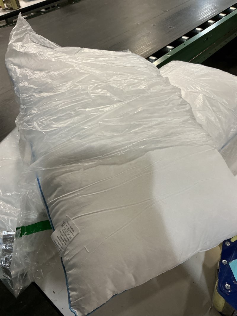 Condition photo showing As Is for Uniqwamer Bed Pillows for Sleeping 4 Pack - Luxury Hotel Quality Pillows Queen Size Set of 4 - Cooling Pillows with Premium Plush Soft Down Alternative Fill for Back Side Sleepers