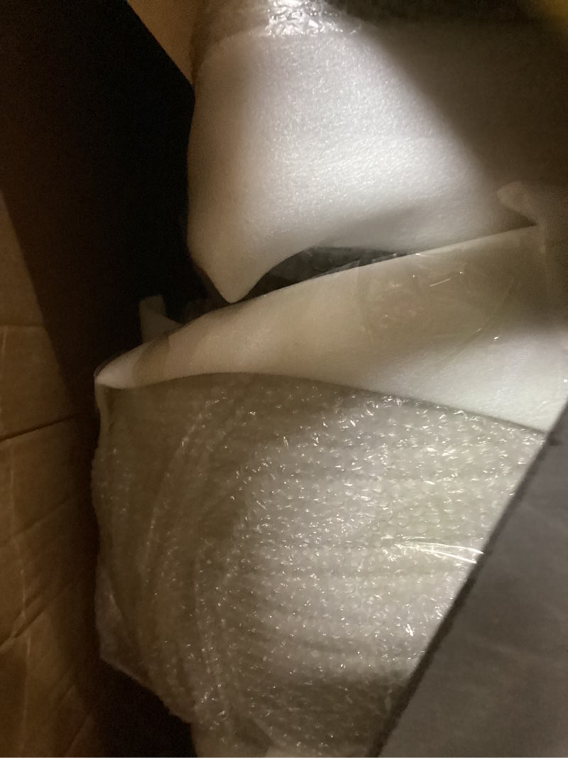 Condition photo showing Good Condition for Benjara Ahm 23 Inch Dining Chair Set of 2, Curved Padded, Faux Leather, Beige and Black