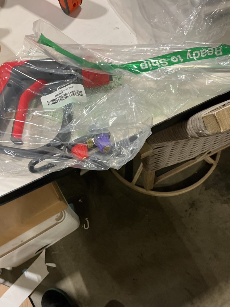 Condition photo showing Good Condition for pocket hose arrow customizable spray nozzle, as seen on tv | flow force tech, 4 precision tips, jet stream to gentle watering, rust-resistant, non-slip grip, ideal for car wash