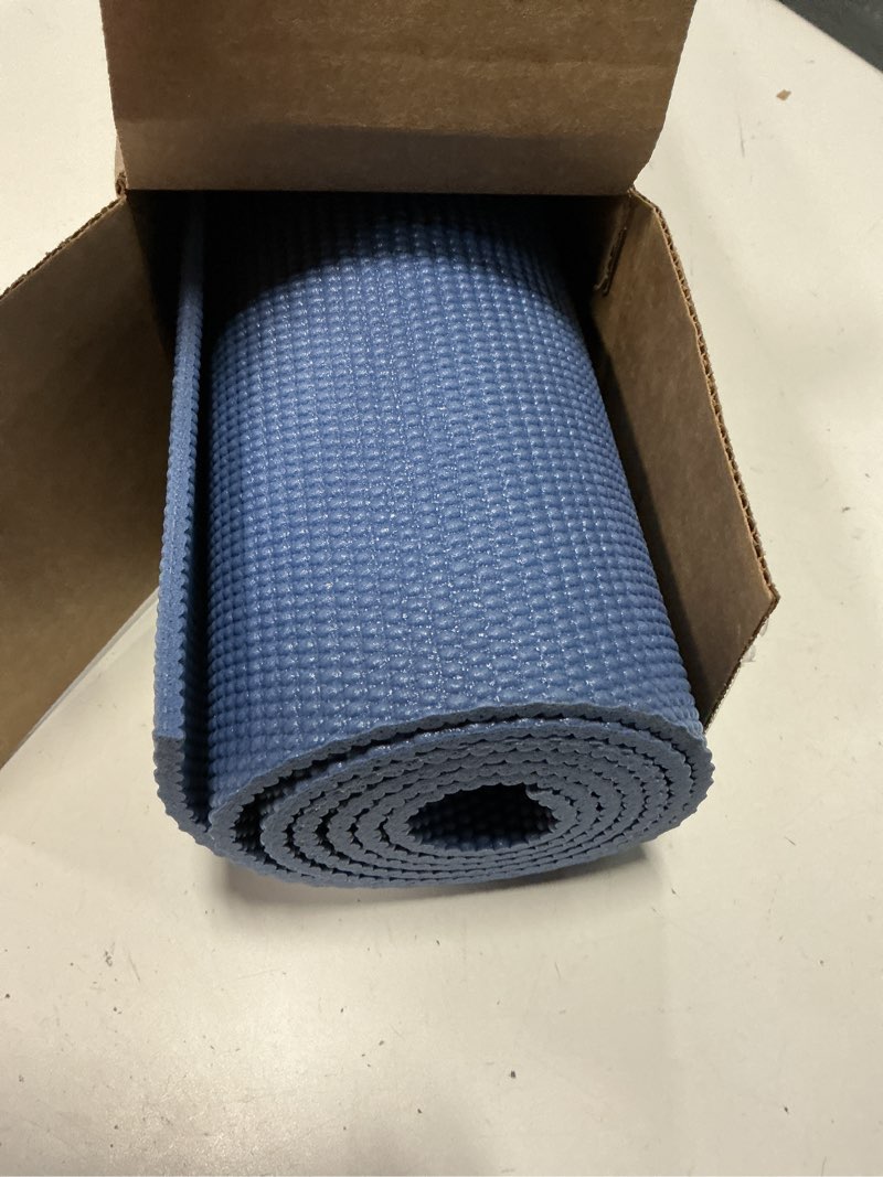 Condition photo showing Good Condition for gaiam yoga mat - premium solid thick non slip exercise & fitness mat for all types of yoga, pilates & floor workouts high tide