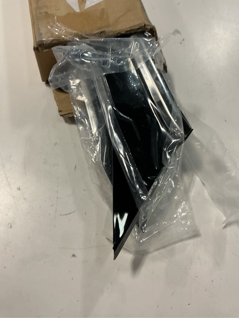 Condition photo showing As Is for 2pcs left & right side rear pillar molding trim compatible with nissan maxima 2016-2021 replace 78872-9dd0a 78872-9dj1a 78873-9dd0a 78873-9dj1a c- pillar trim molding