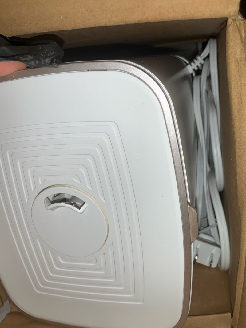 Condition photo showing As Is for dreo hm735s 11l smart humidifier large room 700 ft², 100h cool mist air humidifiers for bedroom, top-fill, clean tank technology, 26db, auto mode, aroma box, rgb, remote & app control, baby, white