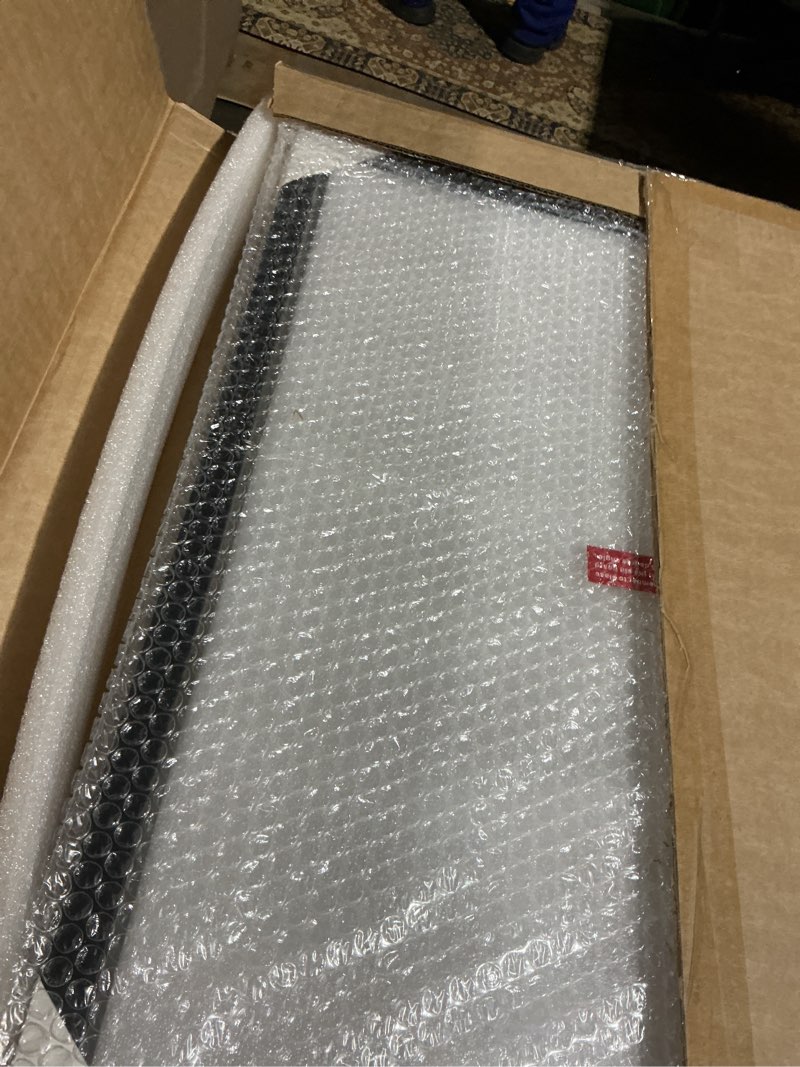 Condition photo showing Good Condition for 16x20 Large Shadow Box Frame, Jersey Frame Display Case with Grade A Natural Pine Wood Acrylic Front and Metal Hanger Shadowbox Frame Display Depth of 1", Black 16x20 Classic Black