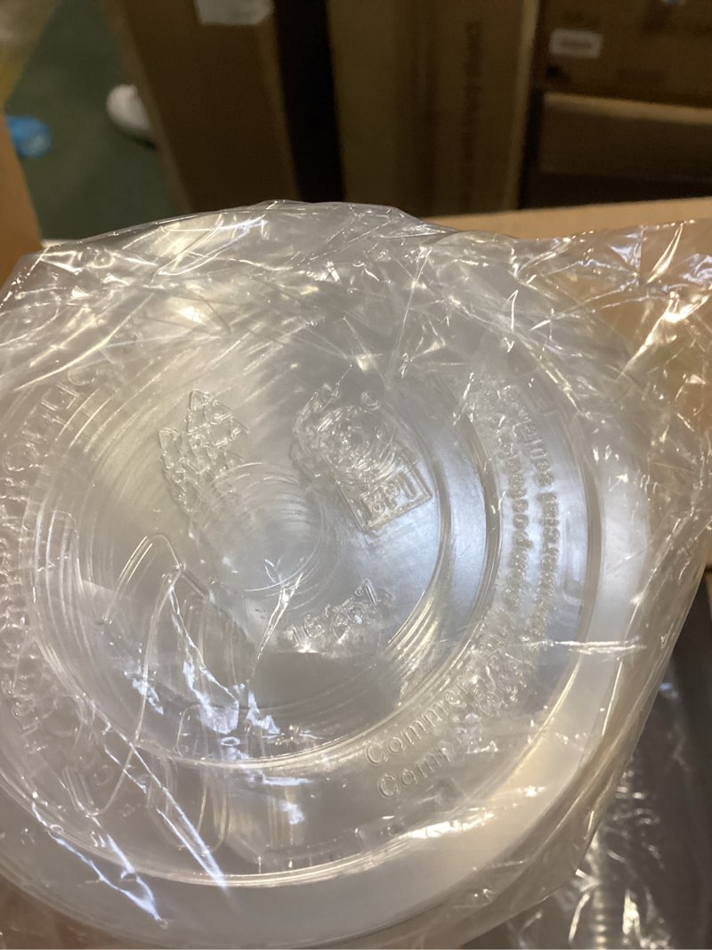 (10 PACK) 100 PCS Straw Cup Lids 