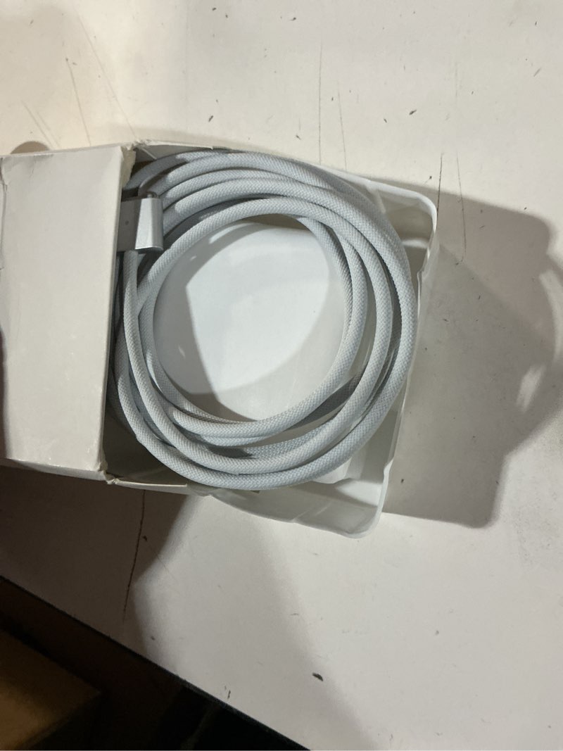 Condition photo showing Good Condition for charger for macbook air 13.6 15 inch mac book pro 14 inch m5 m4 m3 m2 m1 2026 2025 2024 2023 2022 2021, 70w power adapter, 6.6ft usb c to magnetic 3 cable led, powerful connect, original quality