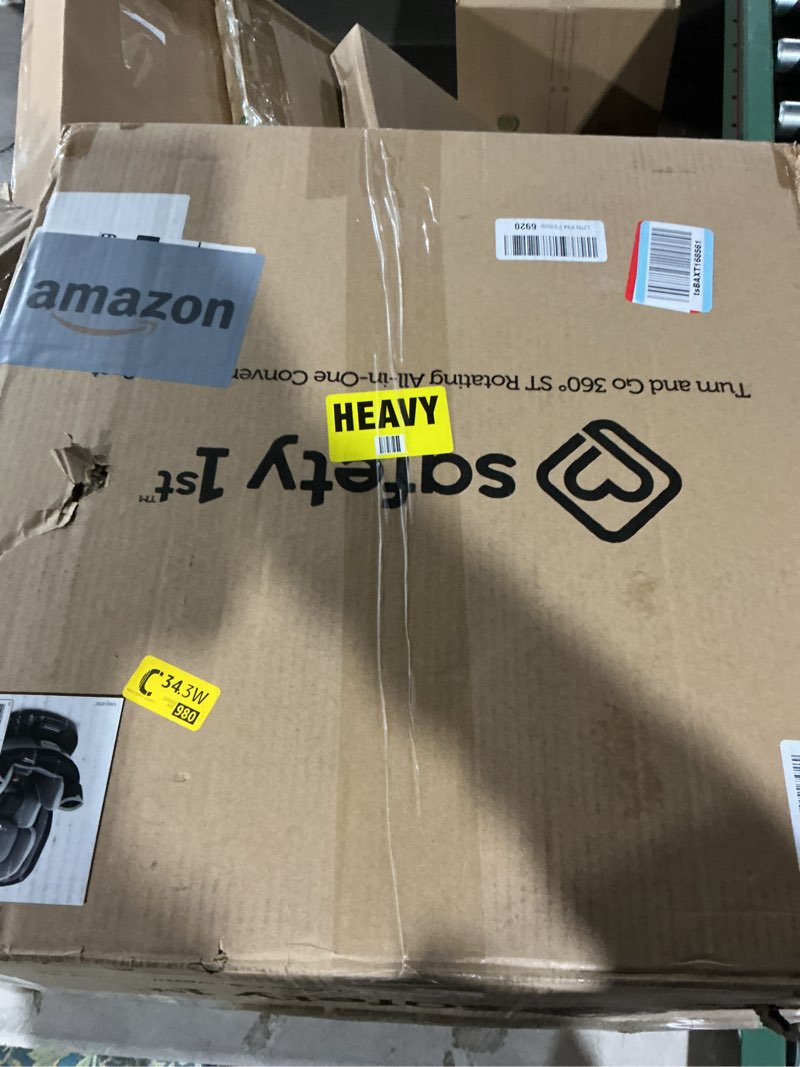 Condition photo showing Good Condition for Safety 1st Turn and Go 360 ST Rotating All-in-One Convertible Car Seat, SafetySwivel Technology, SecureTech Installation, 3-in-1 Rear-Facing, Forward-Facing, Booster, 5-100 lbs, Skyline