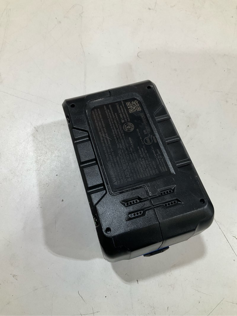 Condition photo showing As Is for kobalt battery with 65w charging usb c