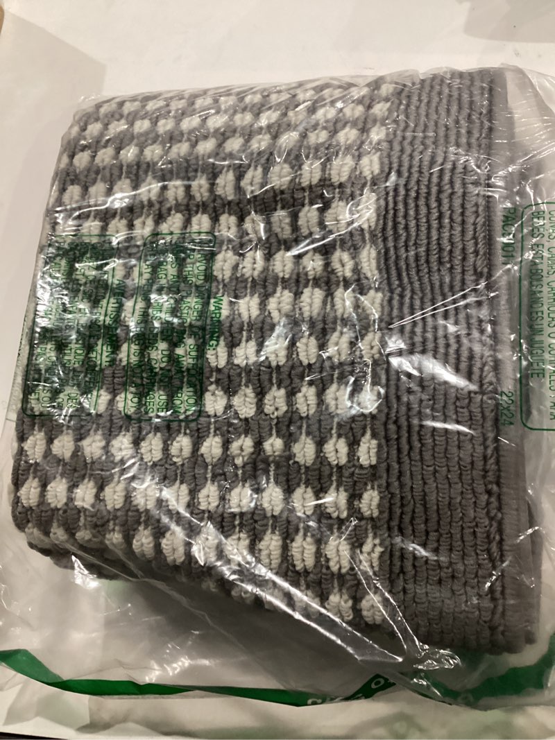 Condition photo showing Good Condition for Ileading Hallway Runner Rug 2'x10' Heavy-Duty Durable Entryway Floor Mat with Non Slip Rubber Backing for Busy Traffic Extended Indoor Doormat Machine Washable Grey Kitchen Throw Rug for Corridor 10' x 2' (Rectangular) Grey