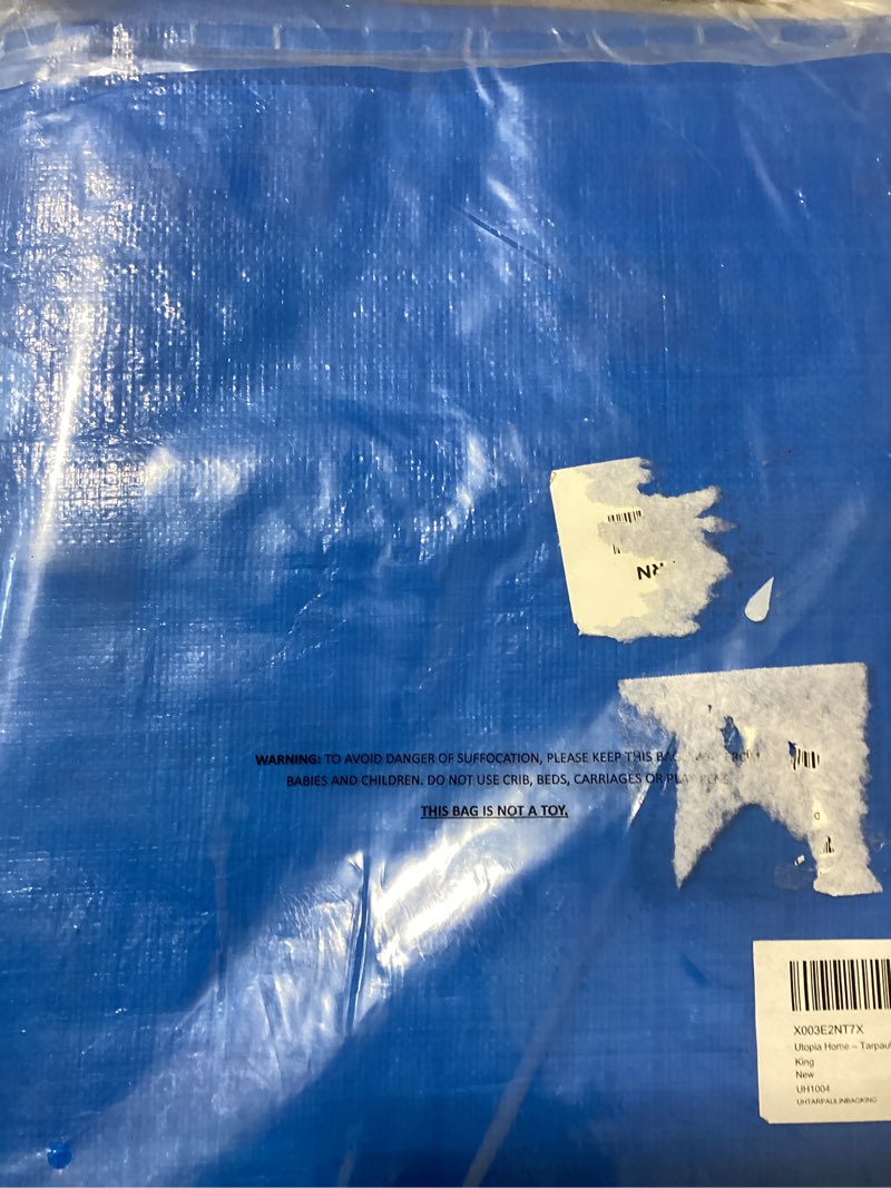 Condition photo showing Good Condition for Utopia Home Tarpaulin mattress bag king