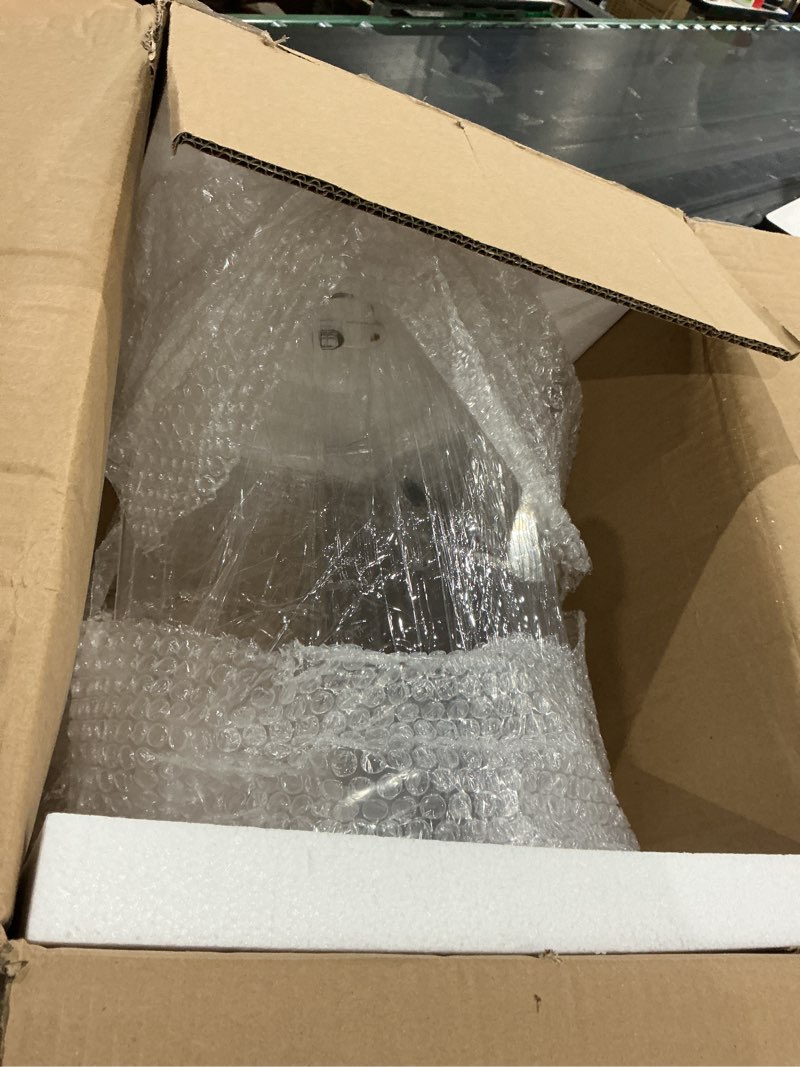 Condition photo showing New/Like New for Acrylic Raffle Drum with Handle, Clear Raffle Ticket Drum Spinner Cage, Transparent Raffle Ticket Box for Lottery Games, Bingo, Raffle Balls Medium