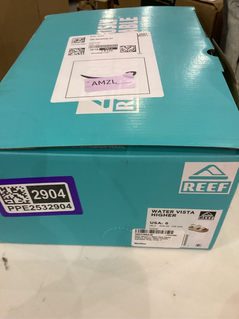 Condition photo showing Good Condition for REEF womens Water Vista Higher 6 Cloud