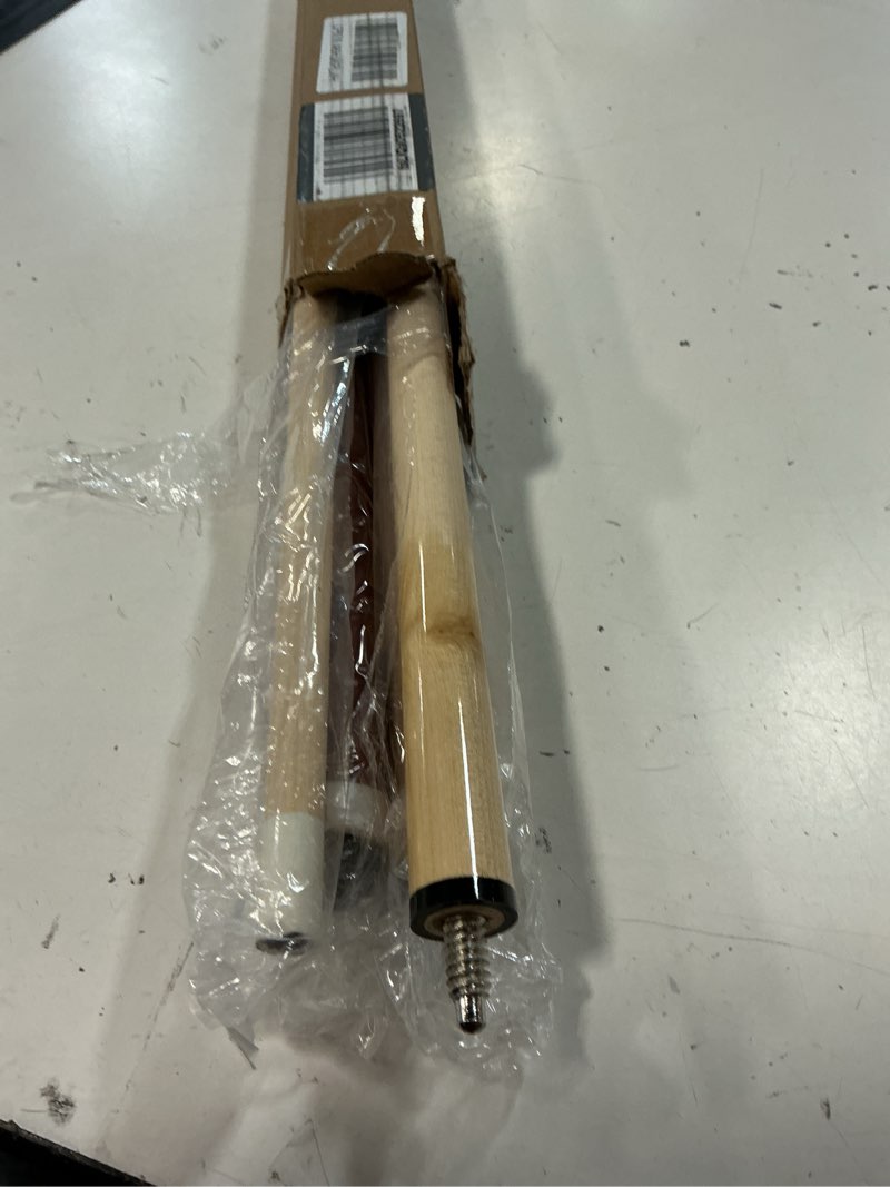 Condition photo showing Good Condition for 58 2-pieces pool cue stick with coffee color and 13mm leather tip weight 20oz (58" set of 2/set of 4/set of 6)