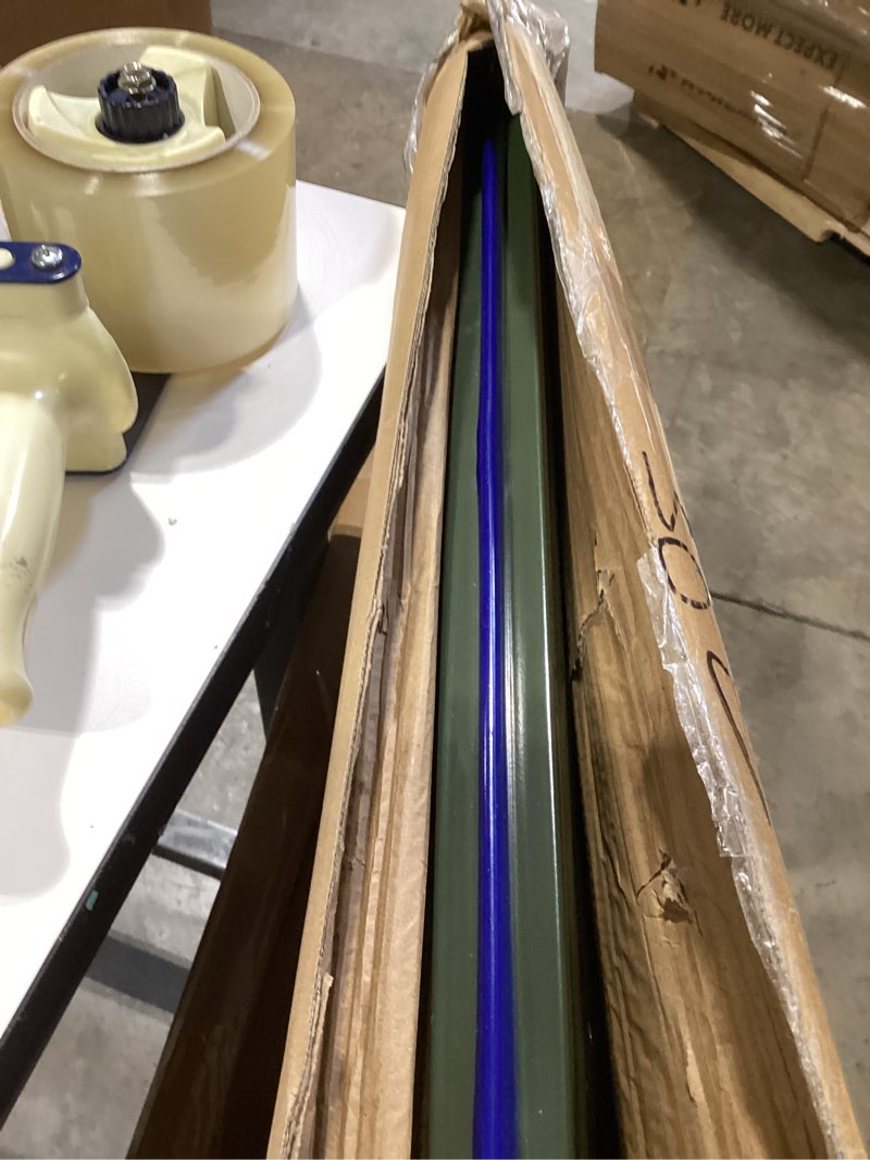 Condition photo showing Good Condition for olympia tools foldable push cart dolly - 600 lb. capacity heavy duty platform truck with 360° swivel wheels - blue