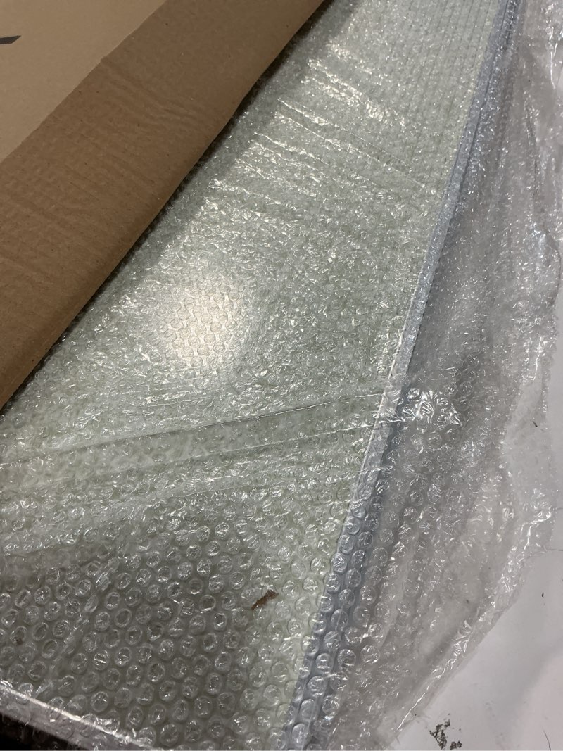 Condition photo showing Good Condition for folding camping table, 36''l x24''w camp aluminum table with adjustable height legs, indoor outdoor lightweight portable folding dining table for camp picnic beach bbq cooking 3ft?2 heights 15"/28"? white 36"l x 24"w x 28"h